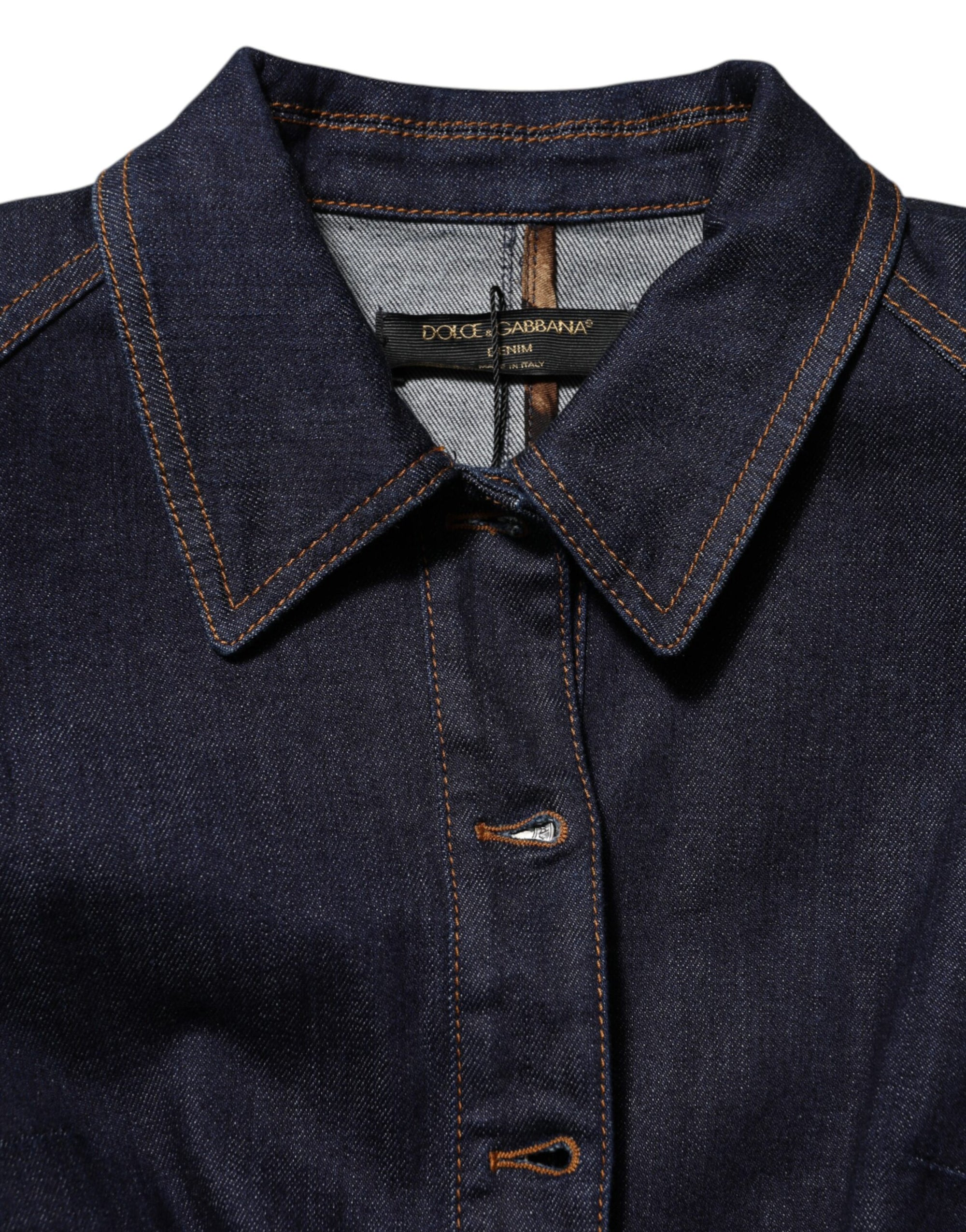 Dolce &amp; Gabbana Single-Breasted Denim Blazer
