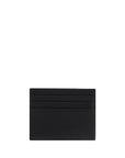 Prada Saffiano Leather Card Holder - Black