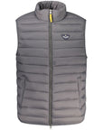 Armata Di Mare Gilet Sleeveless Puffer Jacket - Light Gray/Grey - Made In Italy