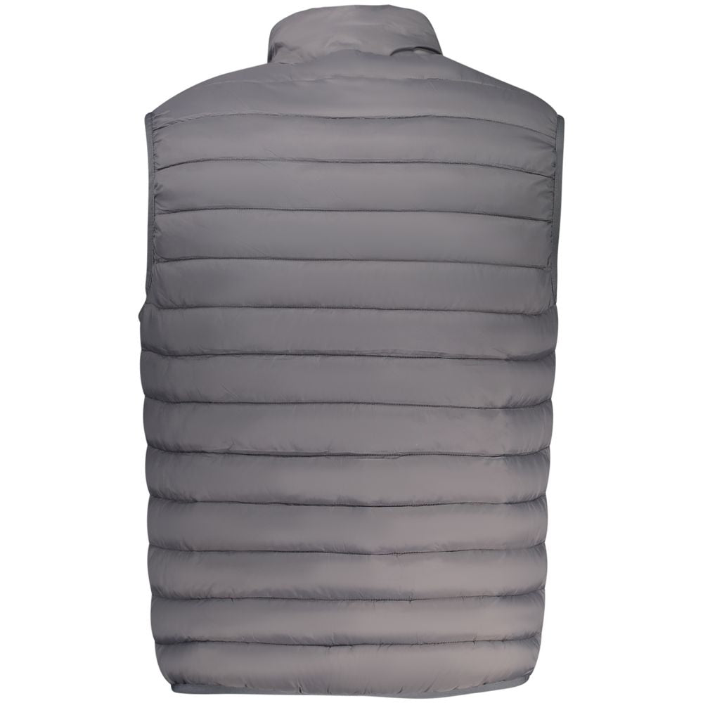 Armata Di Mare Gilet Sleeveless Puffer Jacket - Light Gray/Grey - Made In Italy