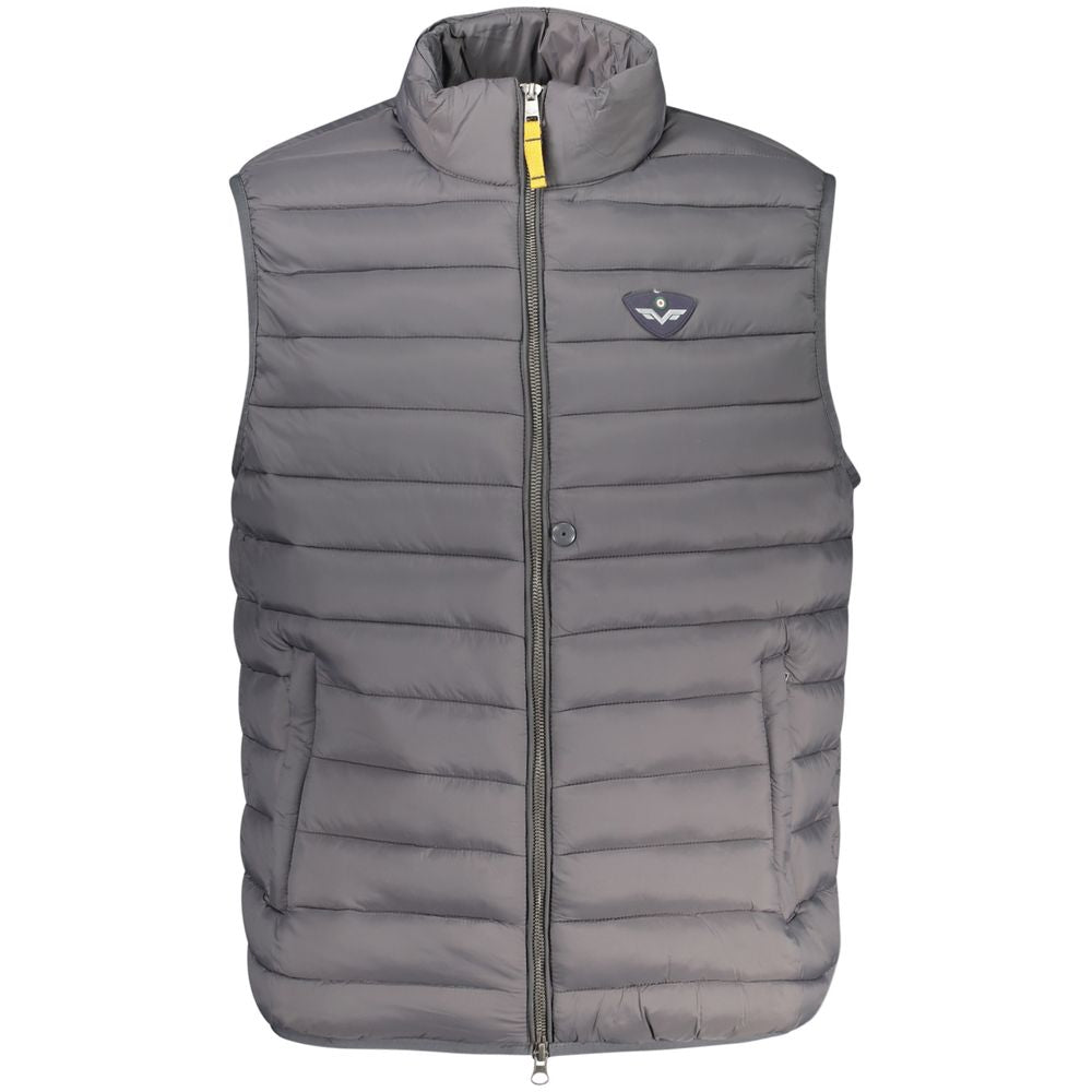 Armata Di Mare Gilet Sleeveless Jacket - Light Gray/Grey - Made In Italy