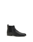 Prada Leather Black Chelsea Ankle Boots