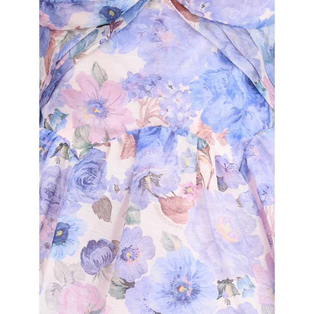 Zimmermann Rebellion A-Line Mini Dress