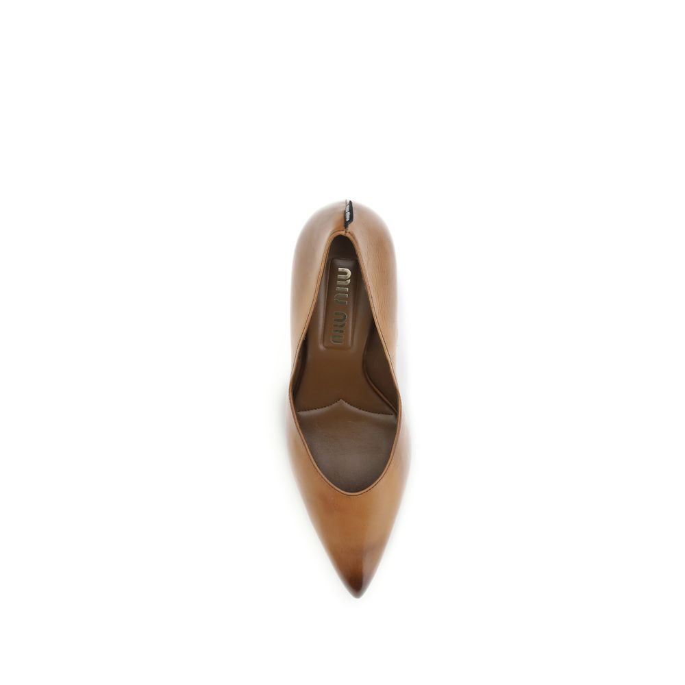 Miu Miu Leather High Heel Pumps