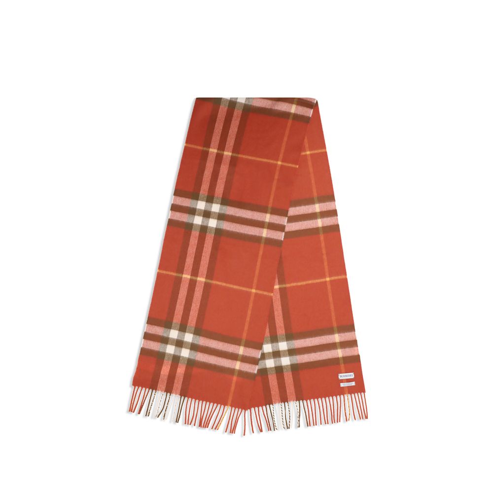 Burberry Cashmere Scarf - Red
