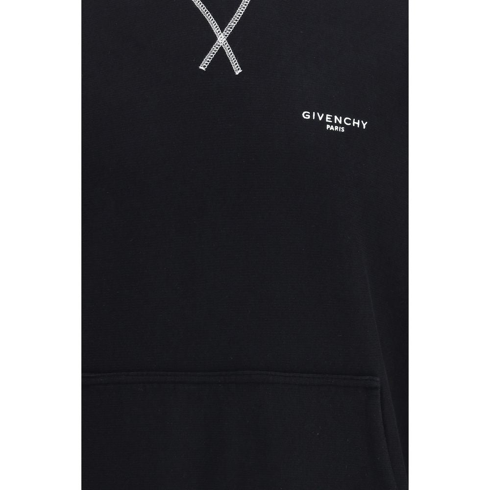 Givenchy Couture Seam Hoodie - Black