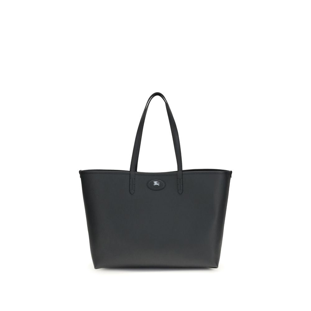 Burberry Bloomsbury Black Leather Shoulder & Tote Bag