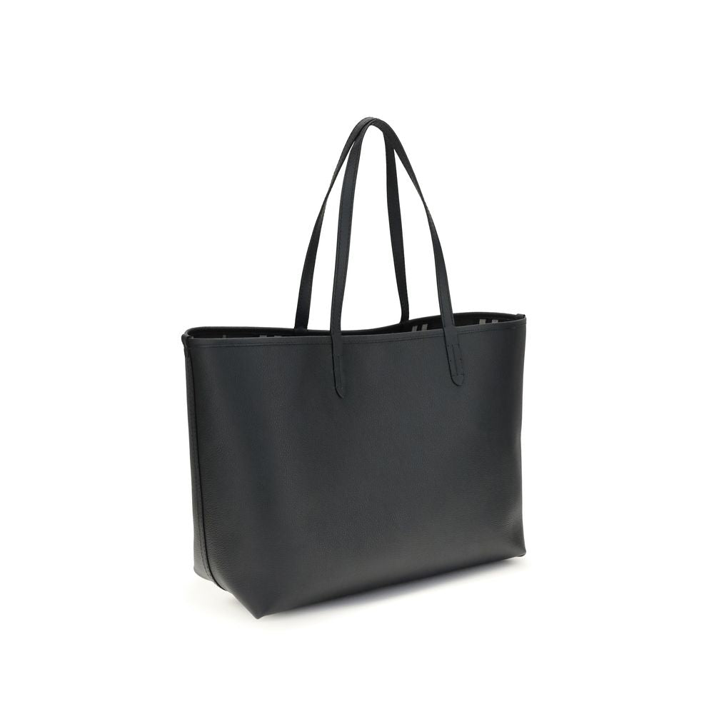 Burberry Bloomsbury Black Leather Shoulder & Tote Bag