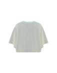 Chloé Logo Cotton Cropped T-Shirt