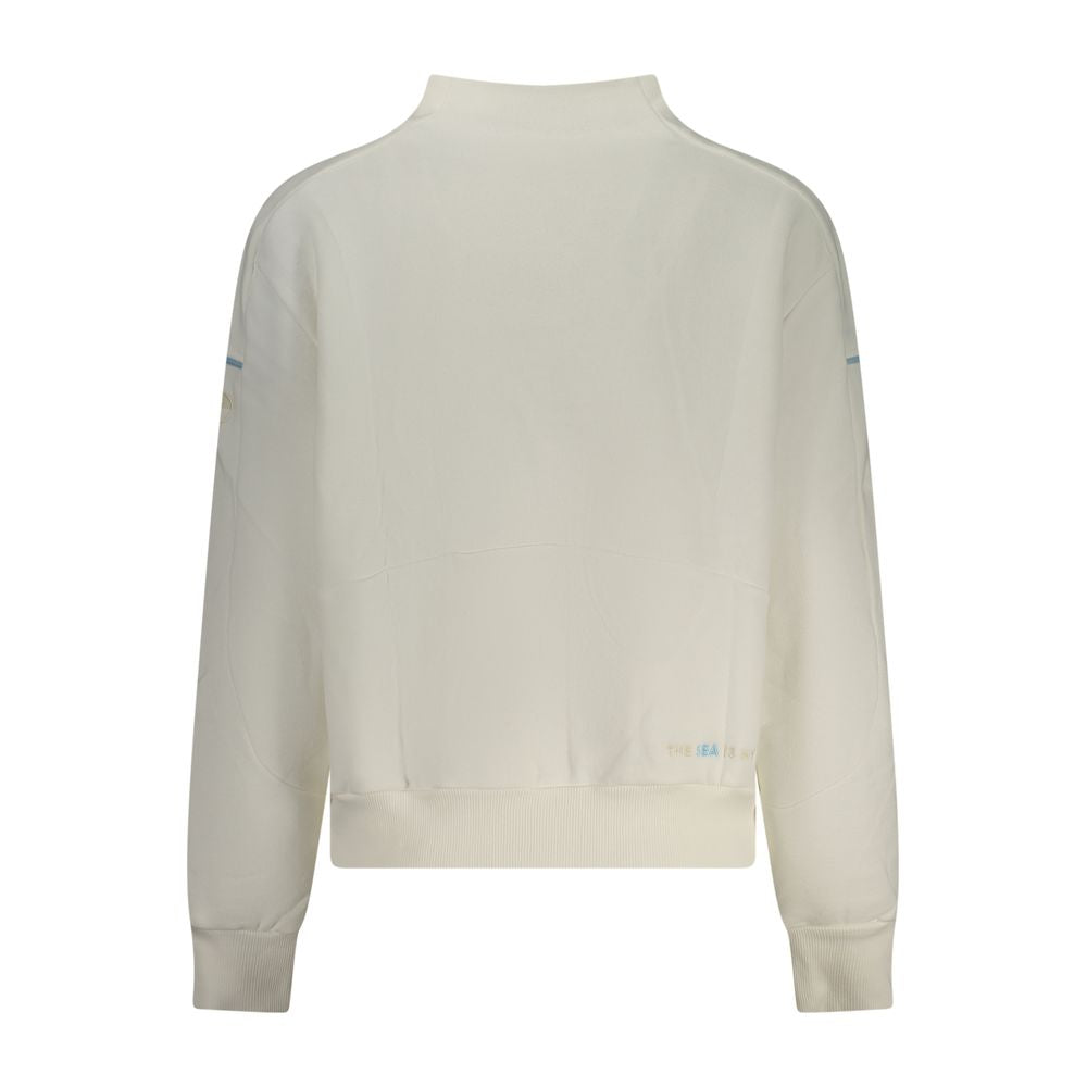 North Sails Cotton Zip Sweatshirt - White
