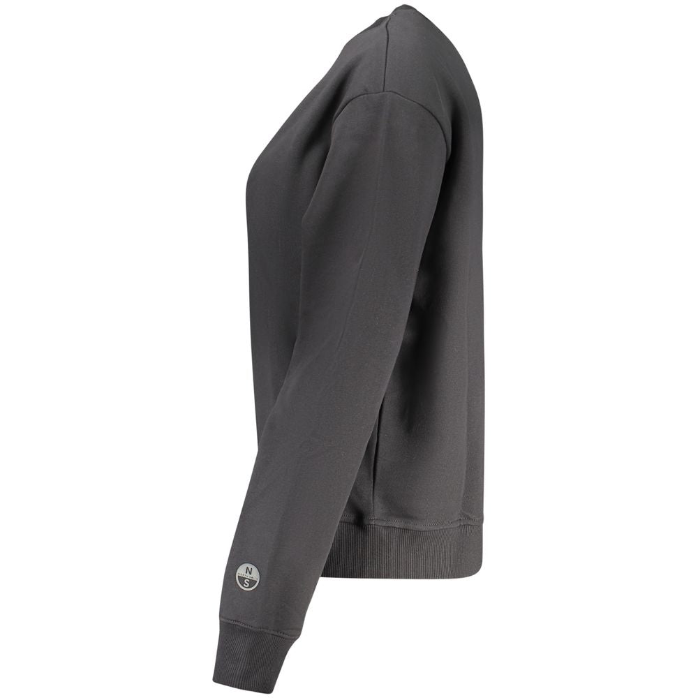 North Sails Logo Sweatshirt - Charcoal