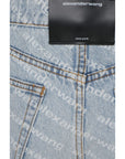 Alexander Wang Blue Bermuda Shorts