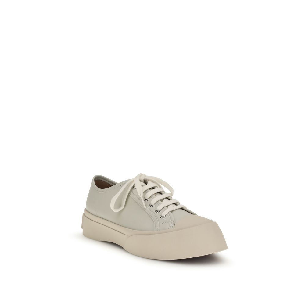 Marni Pablo Leather  Sneakers - Beige