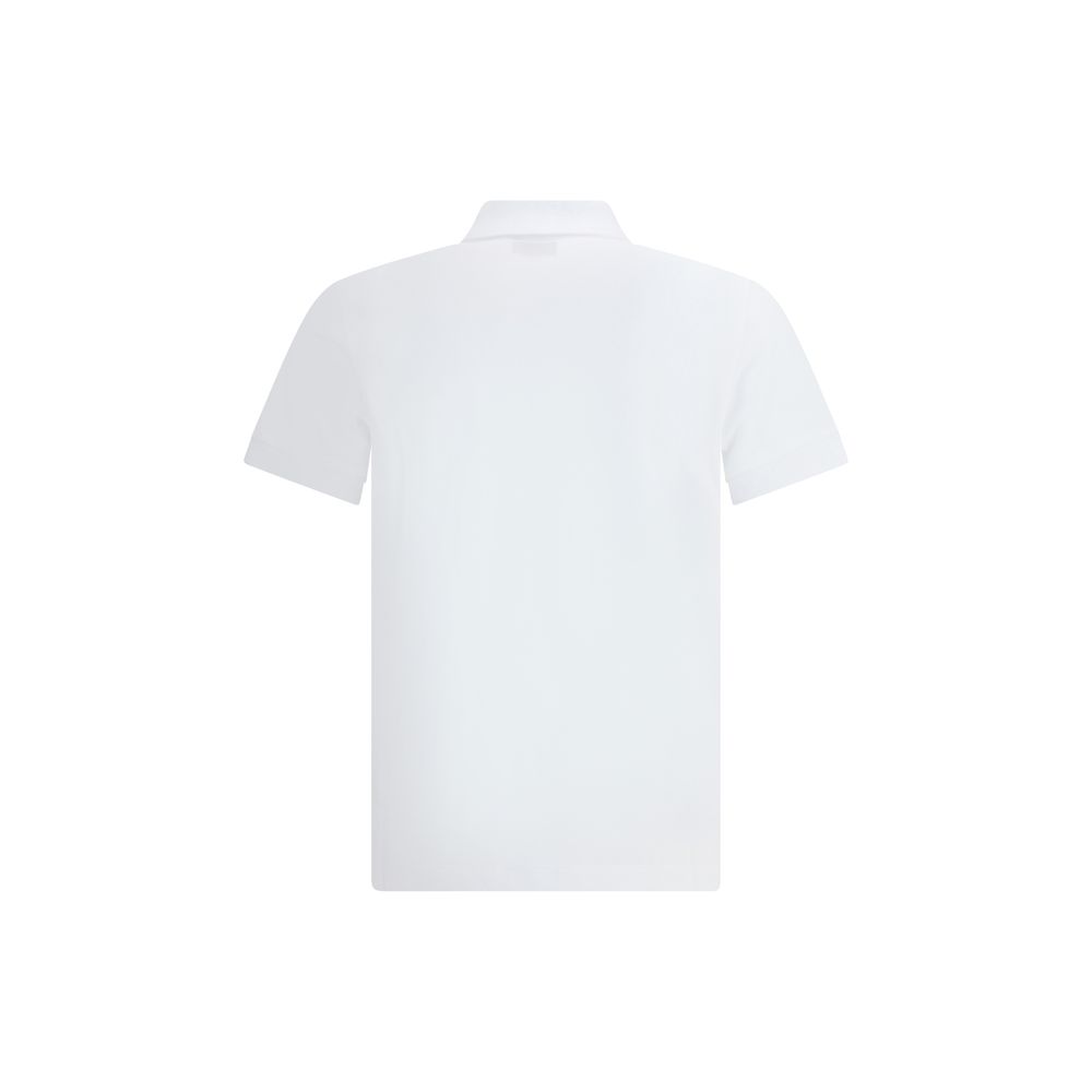 Fendi FF Logo Polo Shirt - White