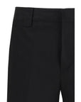 Golden Goose Black Cotton Chino Pants