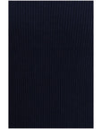 Brunello Cucinelli Deep Blue Linen Knit Top