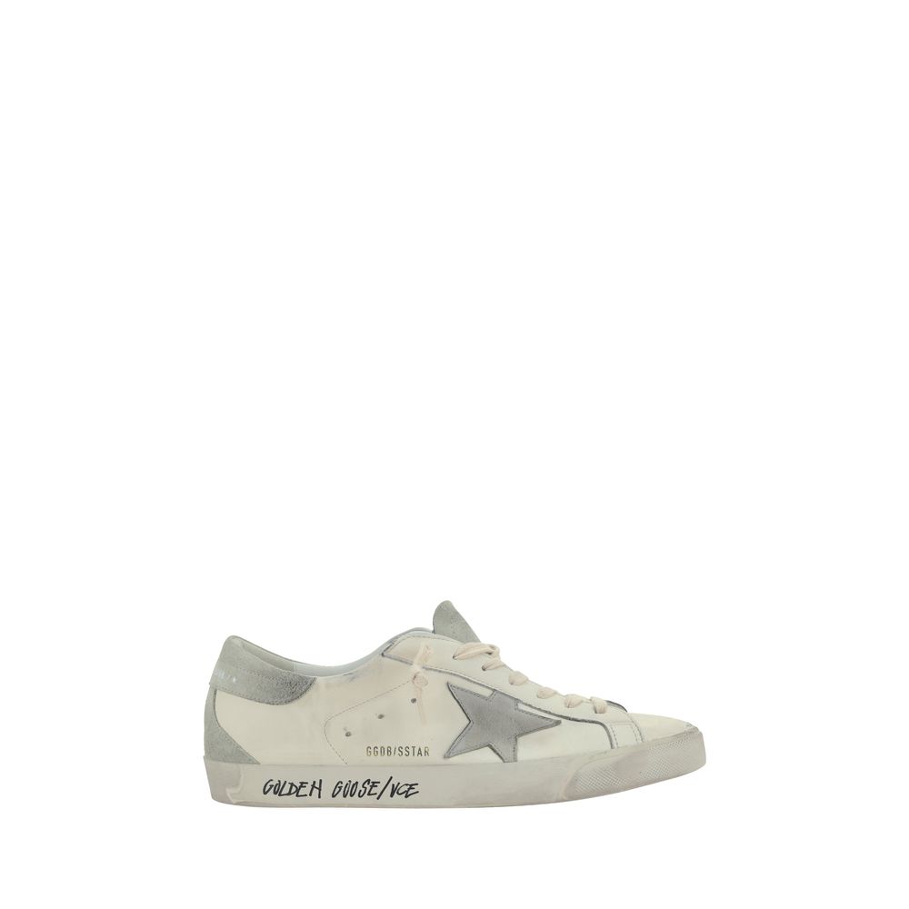 Golden Goose Leather Super Star Sneakers