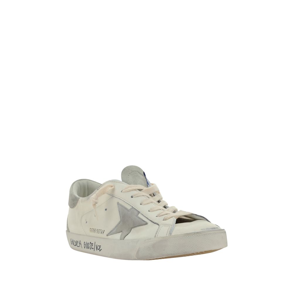 Golden Goose Leather Super Star Sneakers