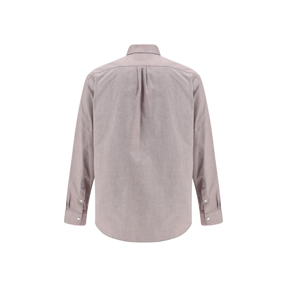 Fendi FF Embroidered Shirt - Iridescent Bordeaux