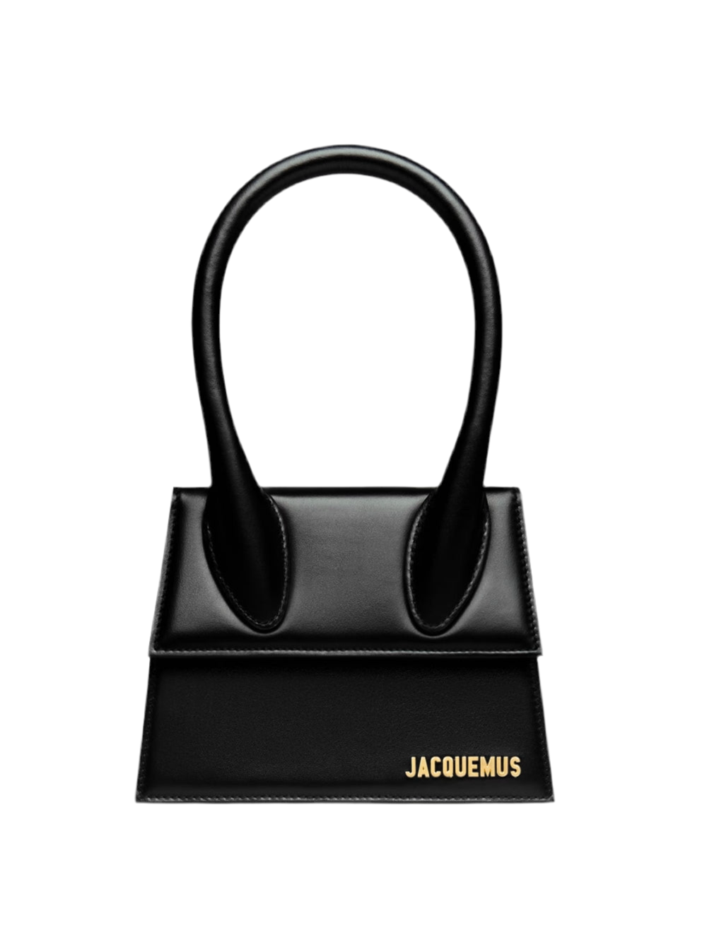 Jacquemus Le Chiquito Moyen Black Leather Handbag